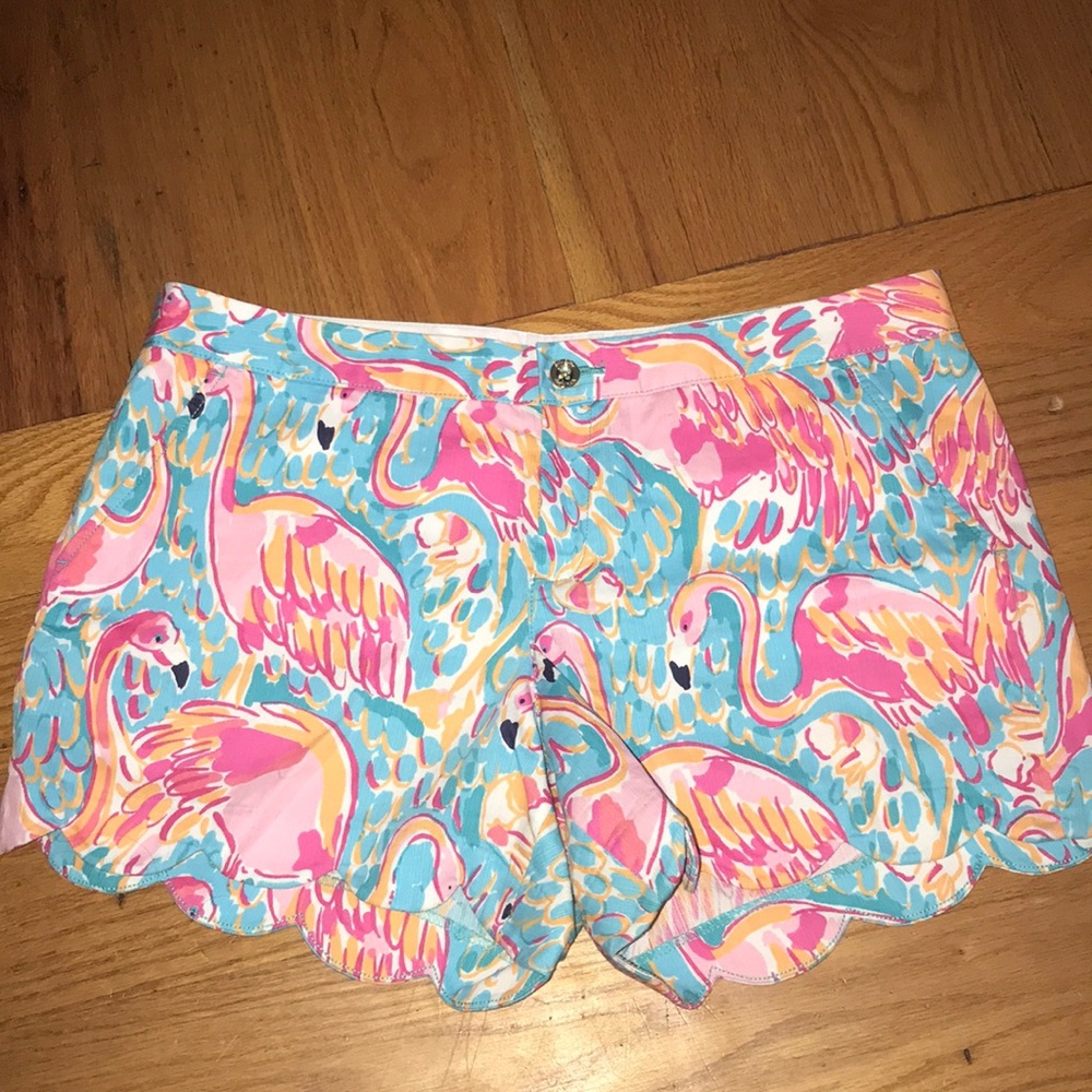 Lilly Pulitzer scallop shorts